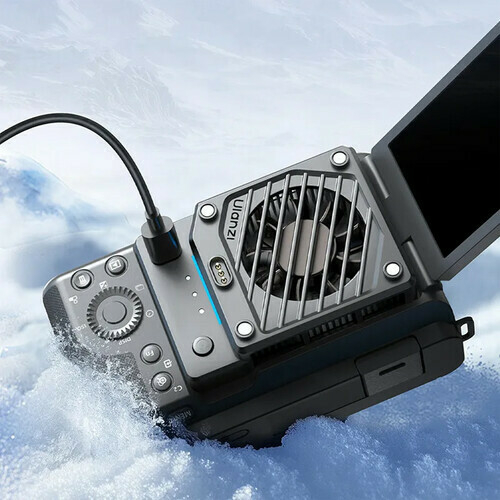 Imagem do Ventilador Resfriamento com Bateria Ulanzi CU01 (Cooling Fan / Thermostatic Semiconductor / 3000mAh)