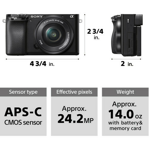 Camera Sony Alpha A6100 Mirrorless APS-C + 16-50mm f/3.5-5.6 II na internet