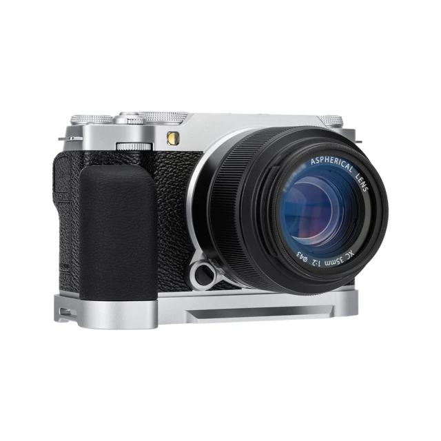 L-Shape Grip JJC HG-XM5 Prata (FujiFilm X-M5) - comprar online