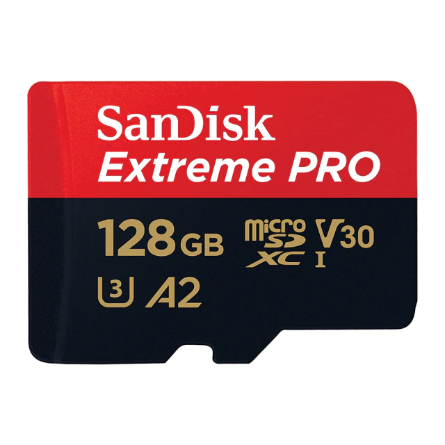 Micro SD - SanDisk Extreme Pro 128gb V30 (200 mb/s)