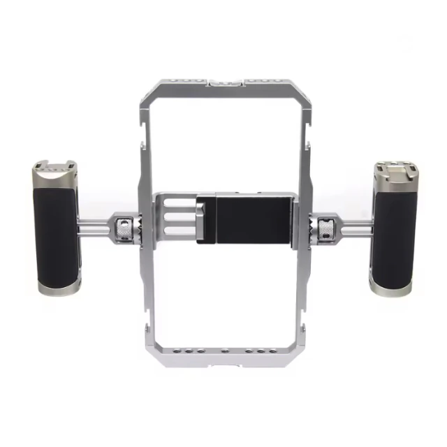 Gaiola / Cage Universal para Celular Greika ( Montagem Vertical /Horizontal - Coldshoe e Rosca 1/4 ) - comprar online