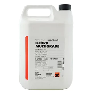 Revelador p/ Papel Fotográfico - Ilford Multigrade Dev 5L (Líquido) - comprar online