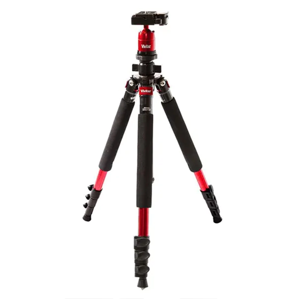 Tripé Monopé BallHead Vivitar - VIV-MPT-600-RED (max 5kg / 157cm )
