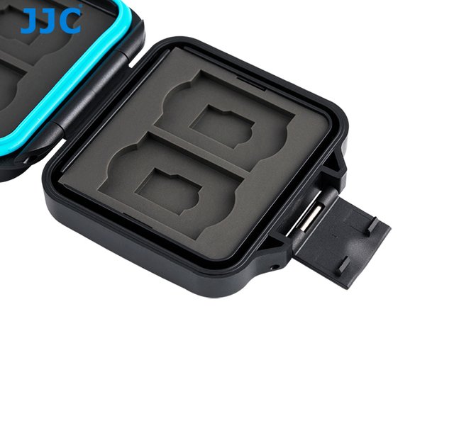 Memory Card Case JJC Portátil - MCR ST8 - CAMERA NINJA • PHOTO VIDEO STORE