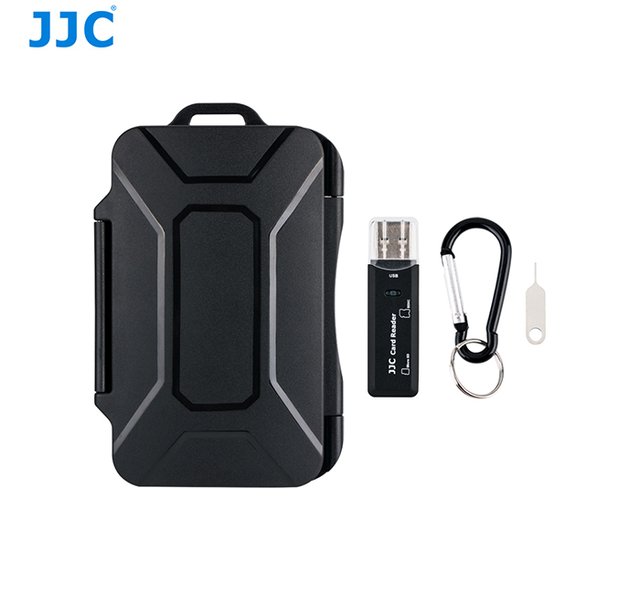 Memory Card Case JJC Portátil- MCR STS27 com Leitor SD/MICROSD USB 3.0 - loja online