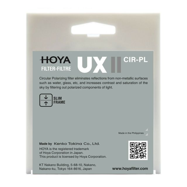 Filtro Polarizador Circular Slim HOYA UXII - comprar online