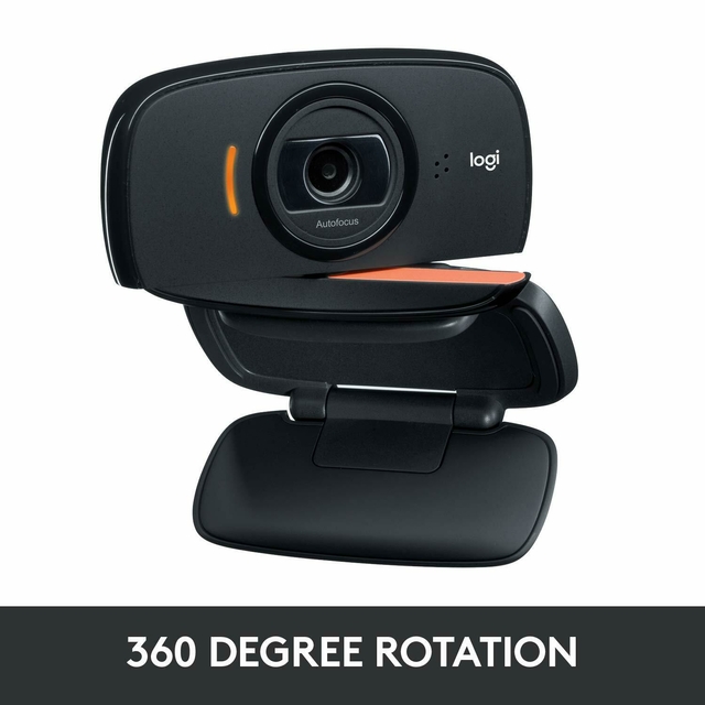 WebCam Logitech C525 HD ( Rotação 360º / AutoFocus / Microfone ) - comprar online