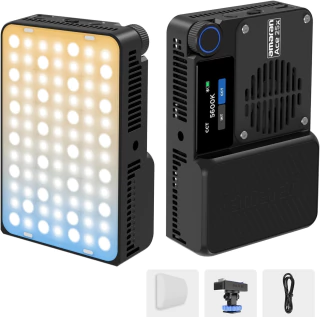 Led Portátil Amaran ACE 25X Charcoal ( 32W / Bicolor / FX / APP CONTROL / 4500mAh / CRI 95 | TLCI 95 | SSI (D56) 73) - comprar online