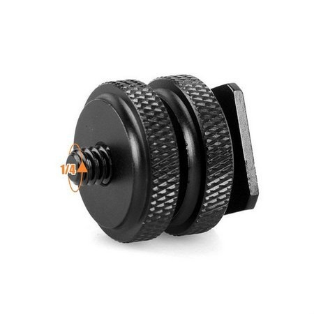 Adaptador Greika YA4380 com Sapata Hotshoe e Parafuso 1/4 - comprar online