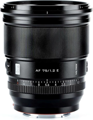Lente Viltrox PRO AF 75mm f/1.2 - Sony E-Mount - (aps-c) - comprar online