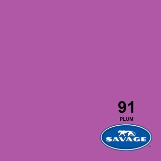 SA 91 Plum - Fundo Infinito de Papel 2,72 X 11m SAVAGE (importado)