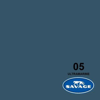 SA 05 Ultramarine - Fundo Infinito de Papel 2,72 X 11m SAVAGE (importado)