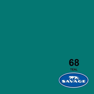 SA 68 Teal - Fundo Infinito de Papel 2,72 X 11m SAVAGE (importado)