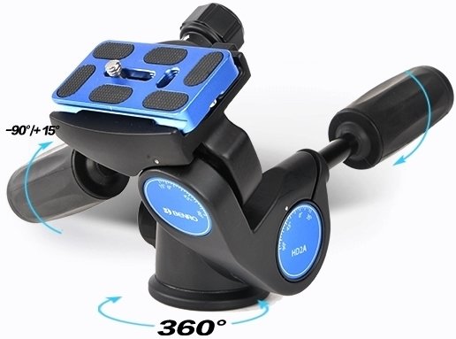 Imagem do Cabeça 3 way BENRO HD2A (8kg)