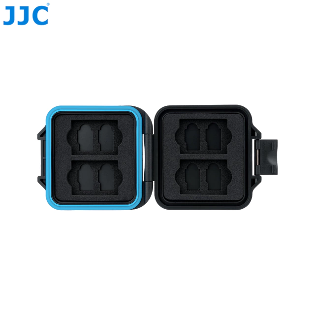 Memory Card Case JJC Portátil - MCR ST12 (4x SD / 8x MSD) - CAMERA NINJA • PHOTO VIDEO STORE