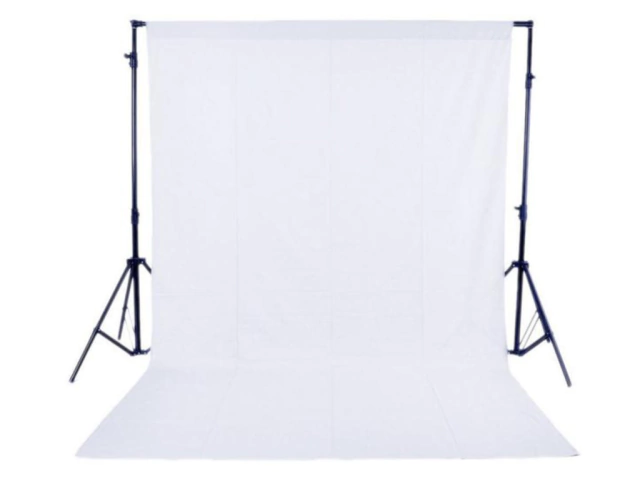 Fundo Infinito Branco em Algodão Muslin 2,84 X 4,82m