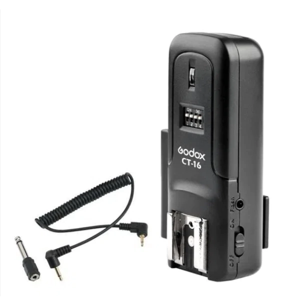 Receptor Rádio Flash Godox CT16