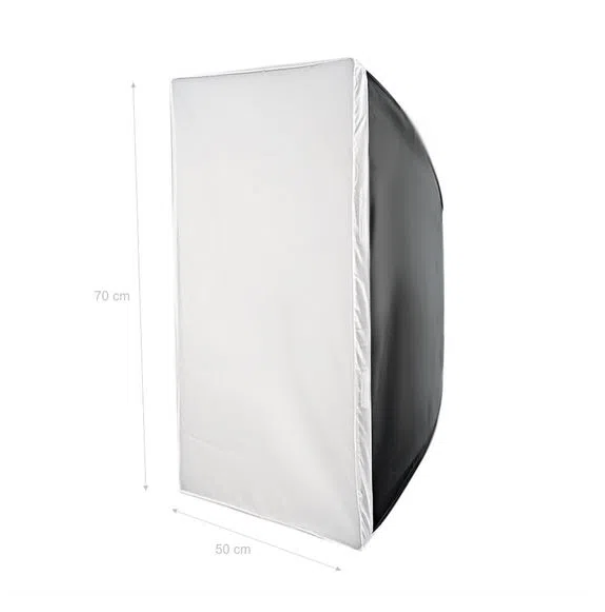 Softbox Greika 50x70cm Bowens (sem grid) - CAMERA NINJA • PHOTO VIDEO STORE