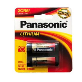 Bateria Lithium Panasonic 2CR5 6V