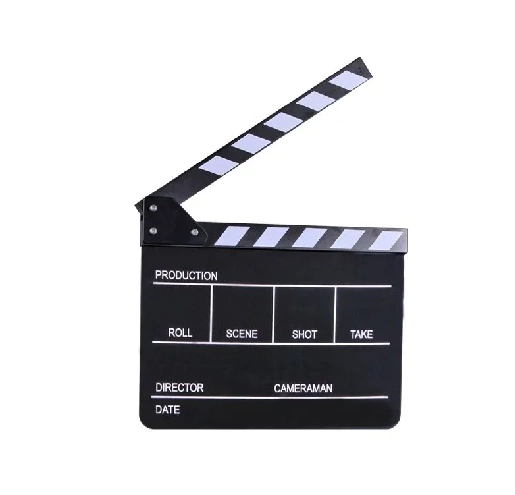 Claquete Filme Preta e Preta BCE-01