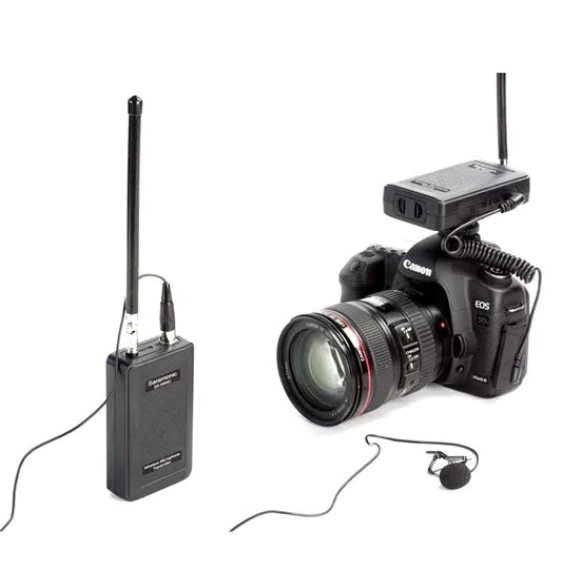 Microfone lapela sem fio Saramonic SR-WM4C (SEMINOVO 10/10) - comprar online