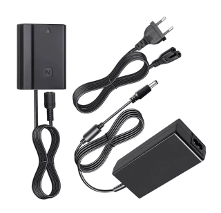 Fonte Np-FZ100 Adaptador de Energia AC (DC: 7.6V 3A) Sony A6600 A7III A7RIII A7IV