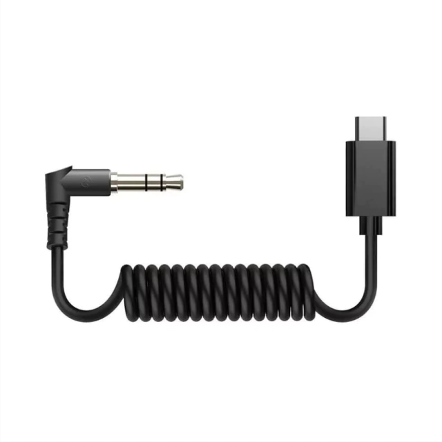 Cabo Hollyland - 3,5mm TRS para USB-C (Certificado MFi)