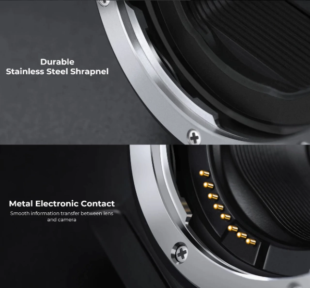 Adaptador Montagem K&F EF-EOS / EOS R AF II (Mount Adapter EF-EFS/RF Auto Focus KENTFAITH) na internet