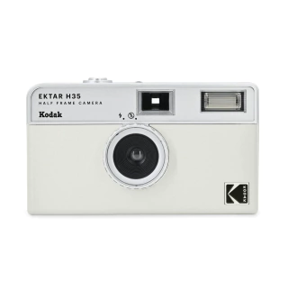 Camera de Filme Reutilizável Kodak Ektar H35 Half Frame - White (Analógica 35mm c/ Flash)