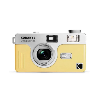 Camera de Filme Reutilizável Kodak F8 Amarela (Analógica 35mm c/ Flash) - comprar online