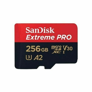 Micro SD - SanDisk Extreme Pro 256gb V30 (200 mb/s)