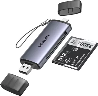 Leitor de Cartão Ugreen CM517 - CFast 2.0 - Usb C/A
