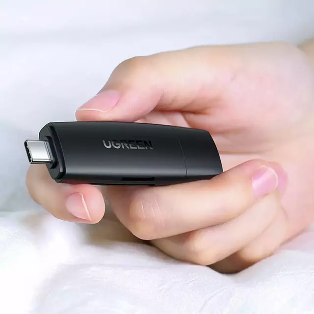 Leitor de Cartao 2x1 UGREEN CM304 (SD / MicroSD - USB A / USB-C) na internet