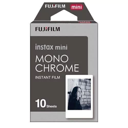 Filmes Instantâneos Fujifilm Instax Mini MONOCHROME - 10 FOTOS - comprar online