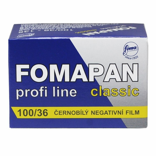 Filme 35mm - Preto E Branco - Fomapan - ISO 100-36 Poses - CAMERA NINJA • PHOTO VIDEO STORE