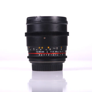 Lente Rokinon 85mm T1.5 Cine DS para Canon EF - (Semi Nova - E+)