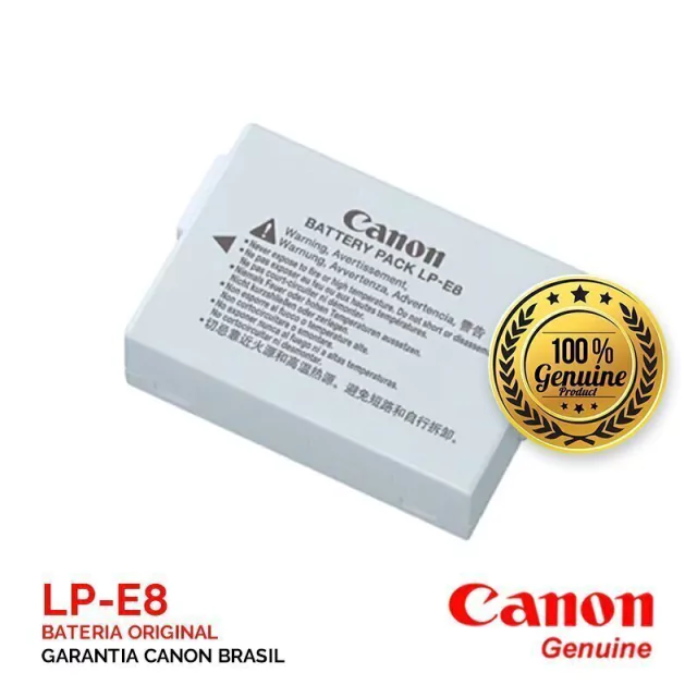 Bateria Canon LPE8 (T2i / T3i / T4i / T5i) - comprar online