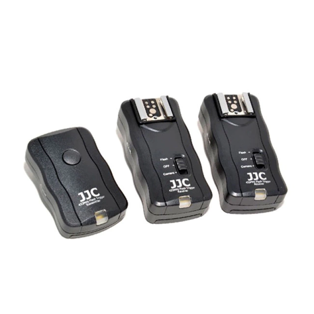 Kit Radio Flash JJC JF-U2 (1 transmissor e 2 receptores)