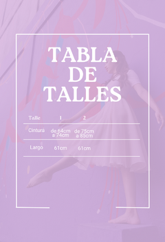 Pollerín campana doble cruce delantero - Baila Isadora