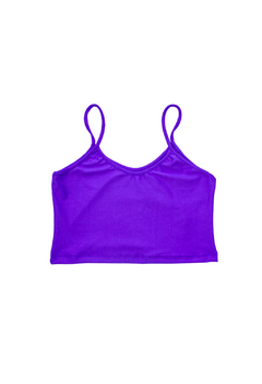 Crop top tiritas de lycra en internet