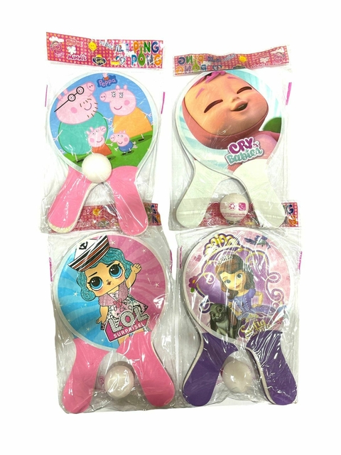 Paleta ping pong nena - Cod. 1014