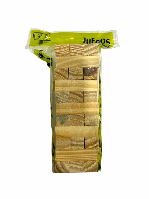 Juego yenga en bolsa 33 piezas - Cod. 1036
