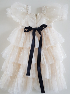 Beige dolly dress - comprar en línea