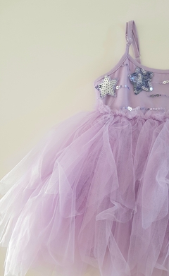 Lila stars party - Little Princess by Paulina Donatt