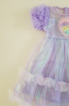 Lila dress girl en internet