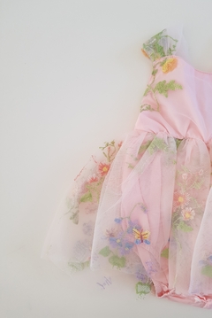Pañalero pink flowers - comprar en línea