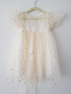 Beige cute stars - comprar en línea