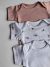 Pack verano: 3 bodys manga corta Dulce A en internet