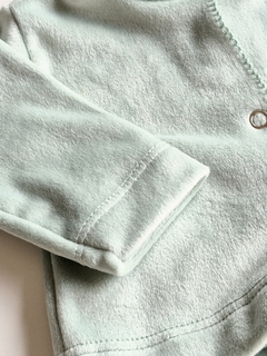 Conjunto PLUSH ♥ VERDE ♥ saquito+ranita - tienda online