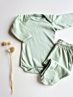 Conjunto body+ranita PIMA PREMIUM ❤verde ❤ - comprar online
